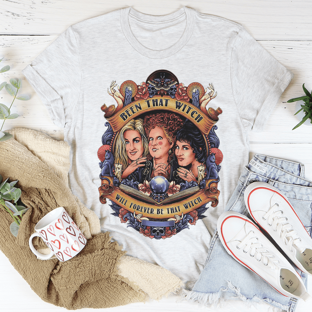 Been That Witch Will Forever Be That Witch Vintage Style Tee-1