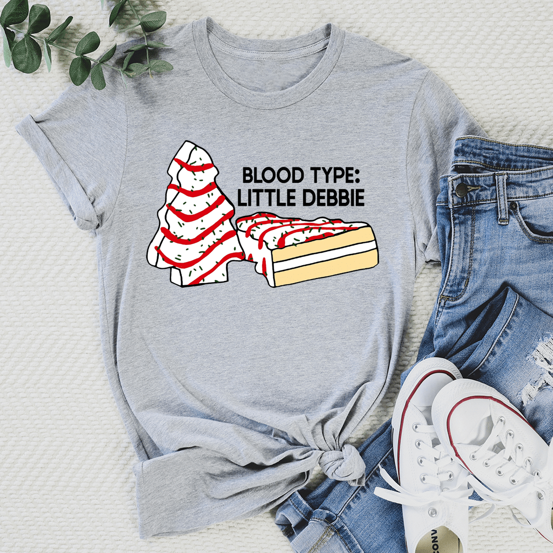 Blood Type Little Debbie Tee-0