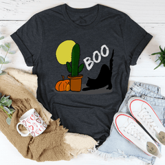 Boo Black Cat Tee-1