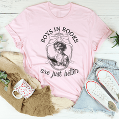 Boys In Books Are Just Better Tee-1