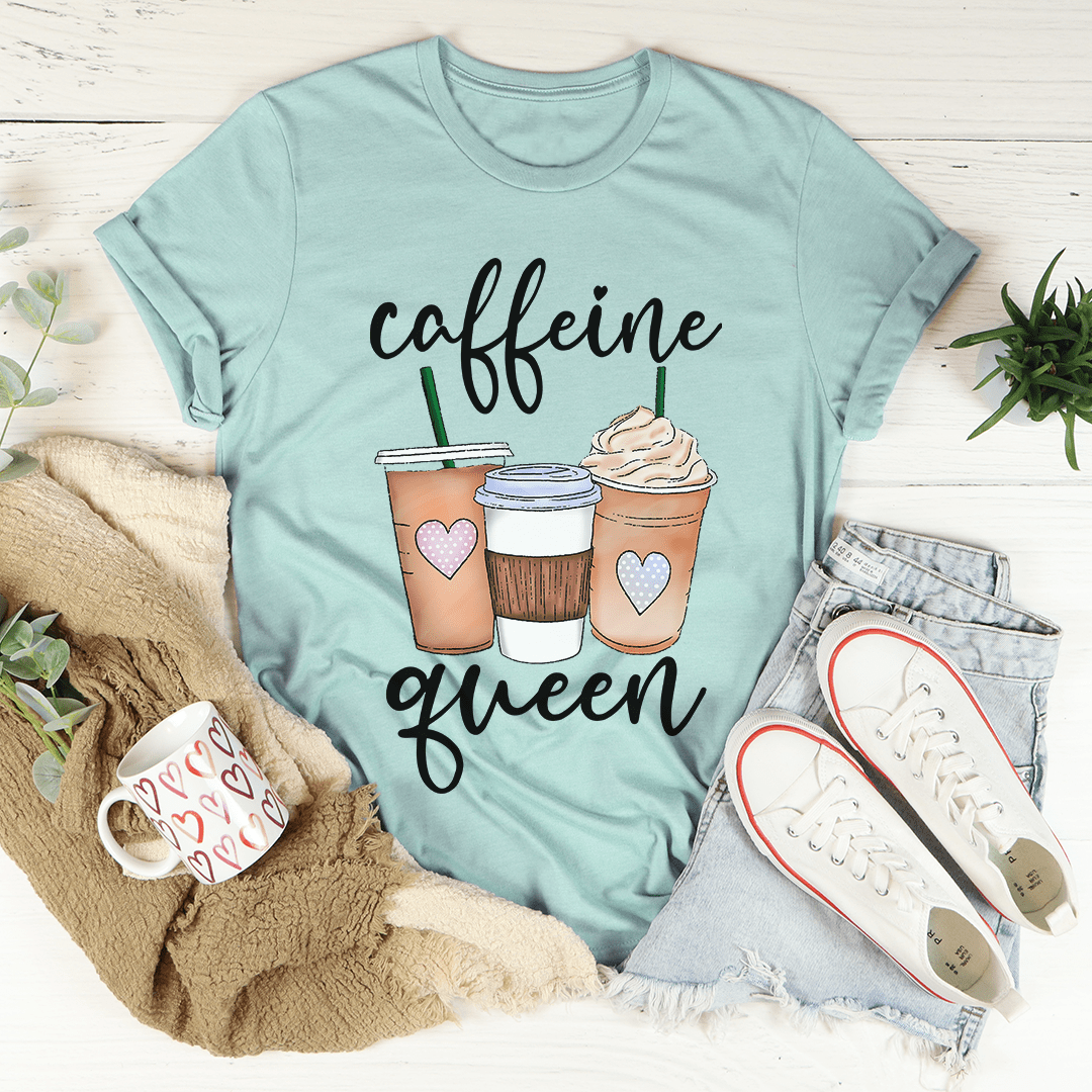 Caffeine Queen Tee-1