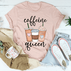 Caffeine Queen Tee-0