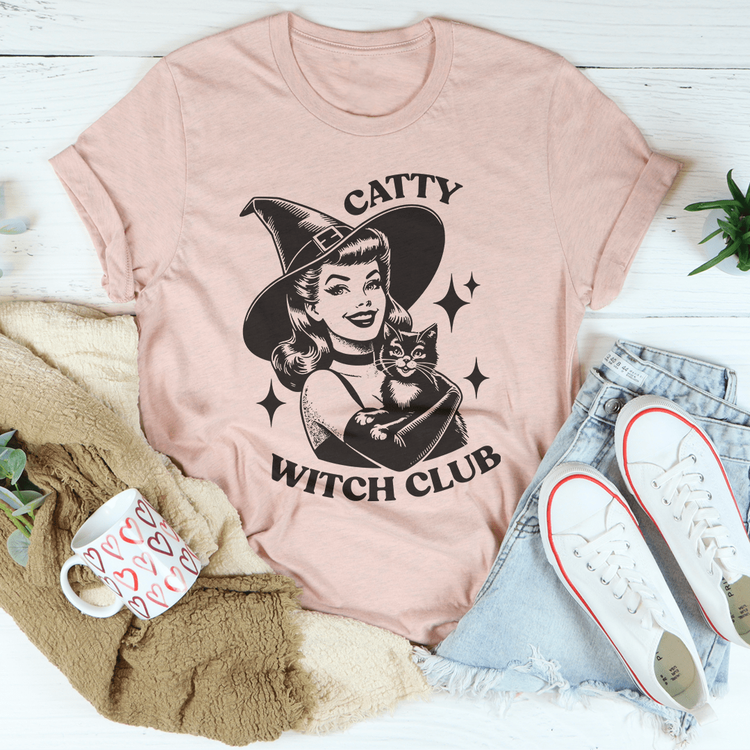 Catty witch club Tee-1