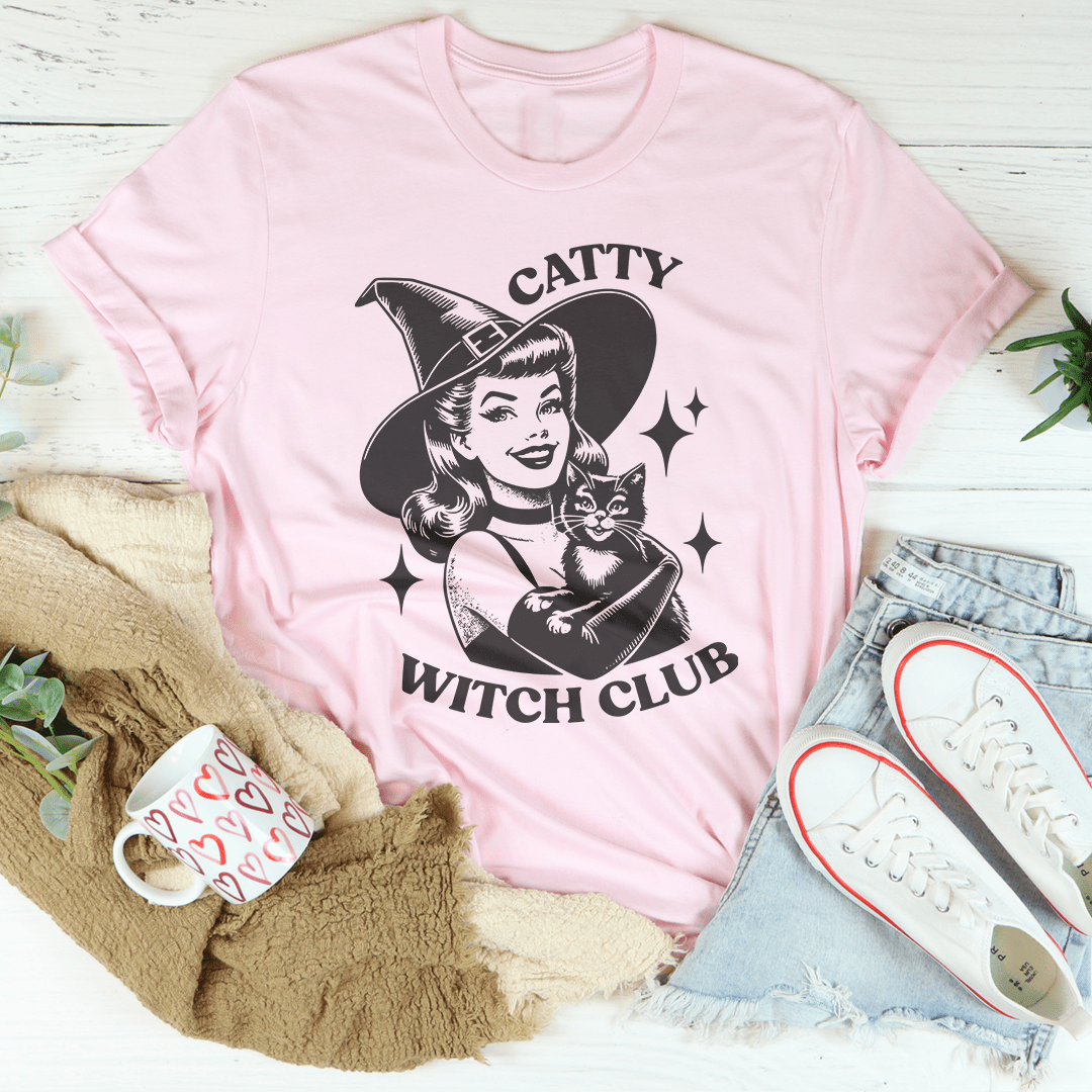 Catty witch club Tee-2