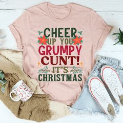 Cheer Up It's Christmas Tee-2