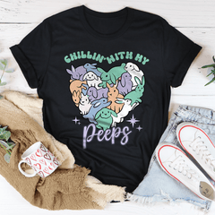 Chillin With My Peeps Tee-2