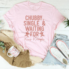 Chubby Single & Waiting For Kris Kringle Tee-1