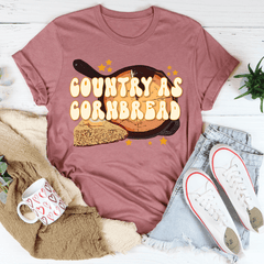 Country As Cornbread Tee-1