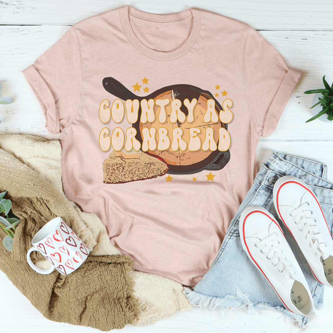Country As Cornbread Tee-0
