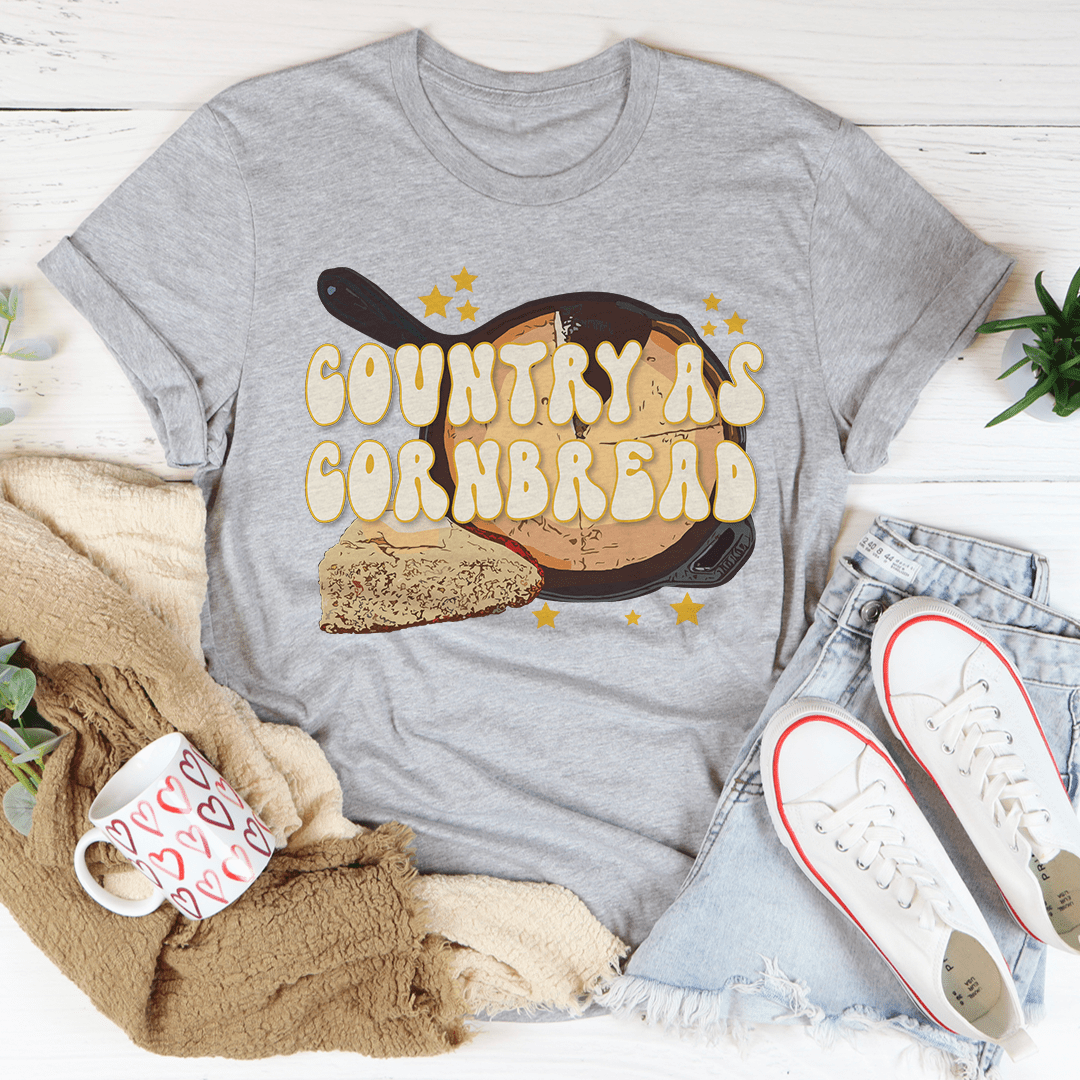 Country As Cornbread Tee-2