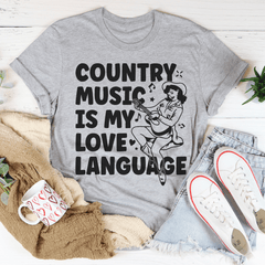 Country Music Is my Love Language Tee-2