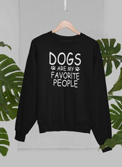 Dogs Are My Favorite People Sweat Shirt-0