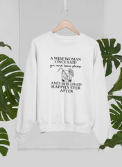 A Wise Woman Once Said Gin & Tonic Please Sweat Shirt-0