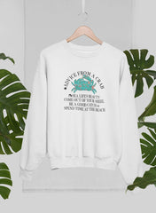 Advice From A Crab Sweat Shirt-1