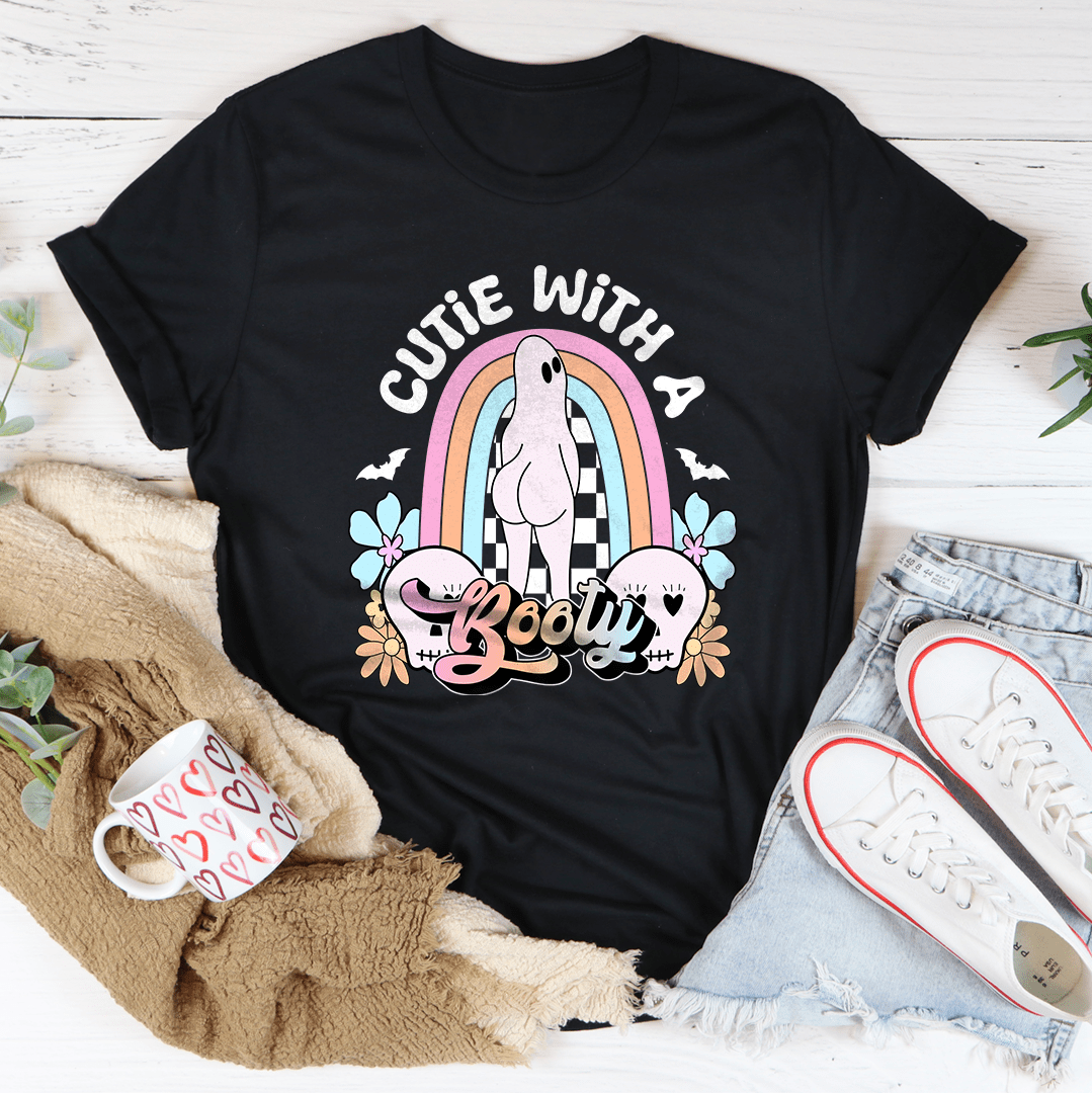 Cutie With A Booty Tee-2