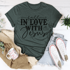 Fall In Love With Jesus Tee-1