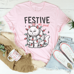 Festive As F-ck Tee-0
