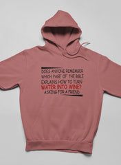 Water Into Wine Hoodie-0