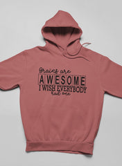 Brains Are Awesome Hoodie-2