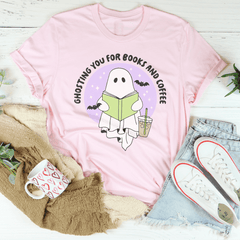 Ghosting You For Books Tee-0