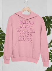 Girls Just Wanna Have Dogs Hoodie-2