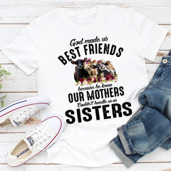 God Made Us Best Friends T-Shirt-0