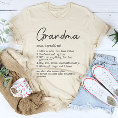 Grandma Like A Mom But Less Rules Tee-2