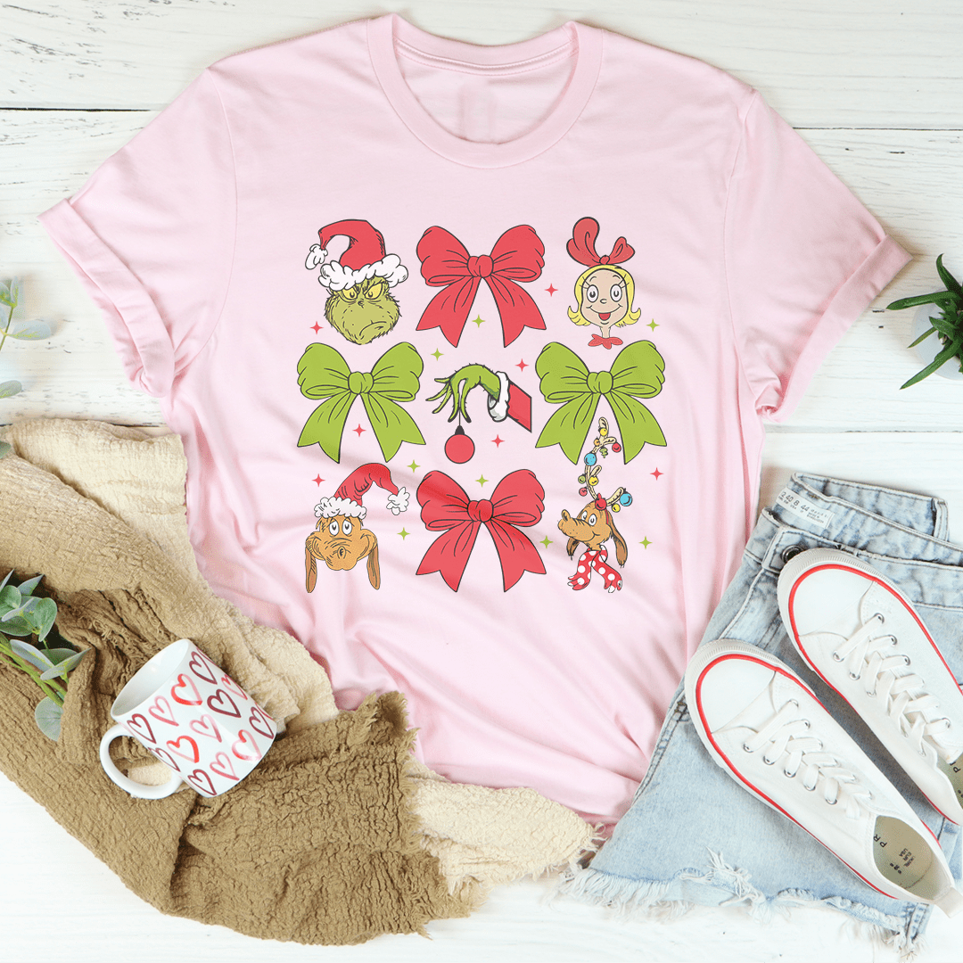 Grinmas Coquette Bow Tee-1