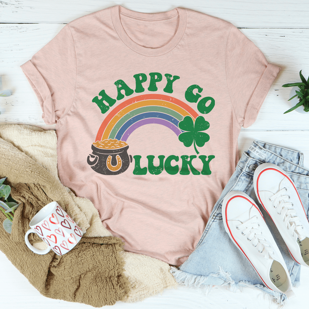 Happy Go Lucky Tee-2