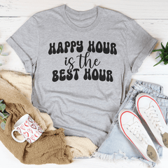 Happy Hour Is The Best Hour Tee-3