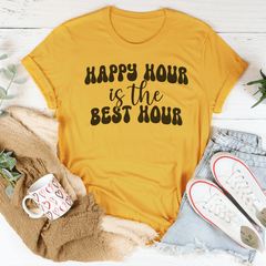 Happy Hour Is The Best Hour Tee-1