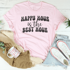 Happy Hour Is The Best Hour Tee-2