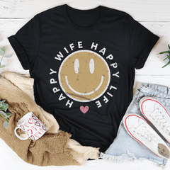 Happy Wife Happy Life Tee-0