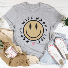 Happy Wife Happy Life Tee-2