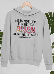 He Is Not Here For He Has Risen Hoodie-1