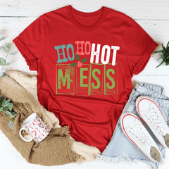 Ho Ho Hot Mess T-Shirt-1