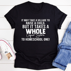 Homeschool Mom T-Shirt-2