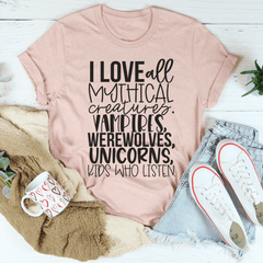 I Love All Mythical Creatures Tee-3