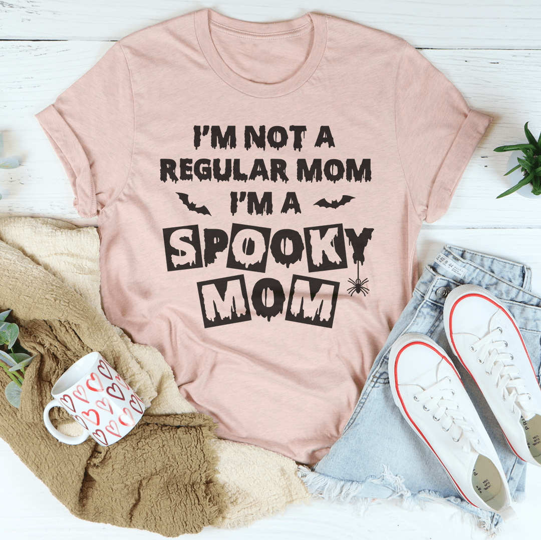 I'm Not A Regular Mom I'm A Spooky Mom Tee-3
