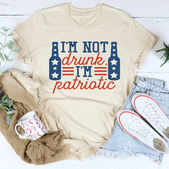 I'm Not Drunk I'm Patriotic Tee-3