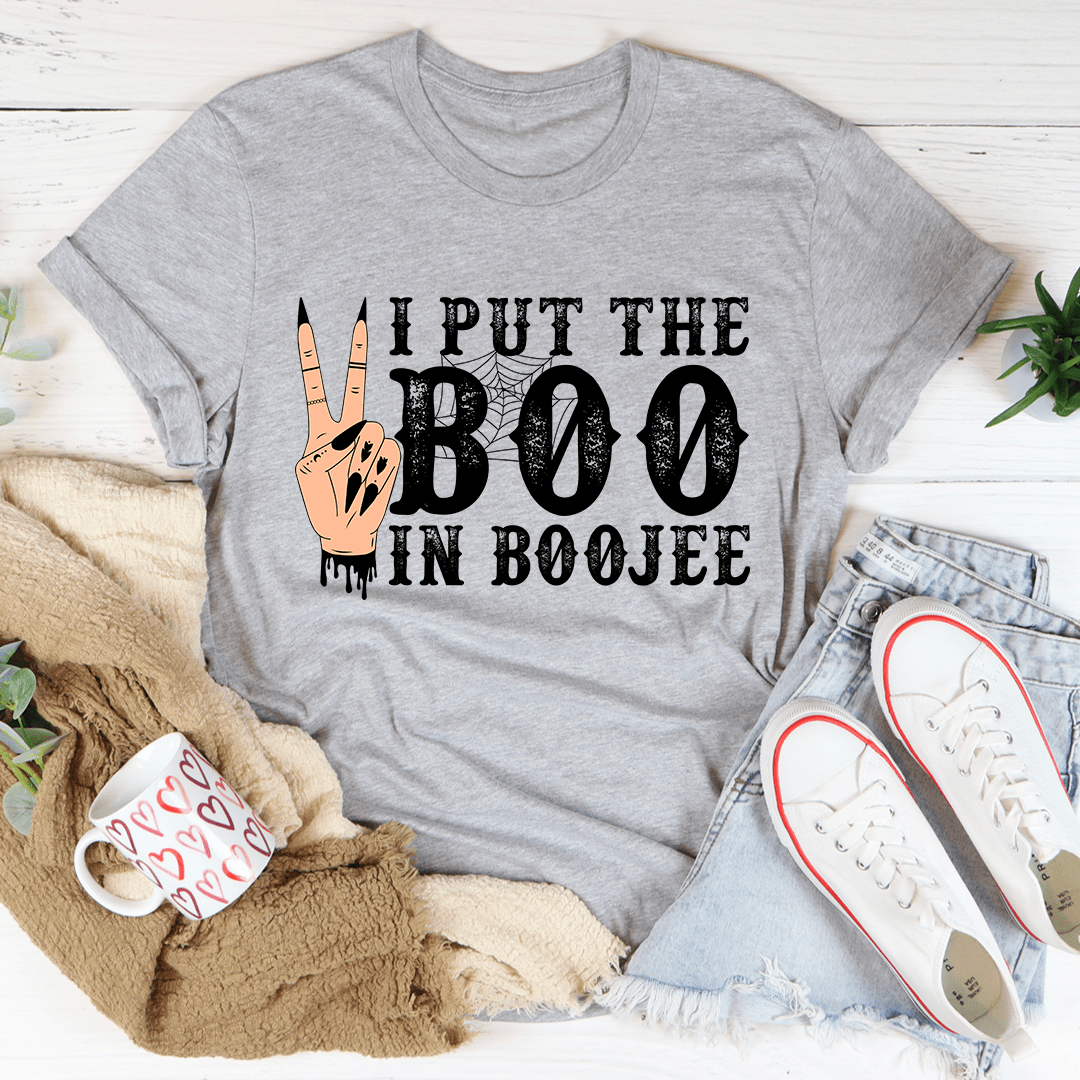 I Put The Boo In Boojee Tee-1