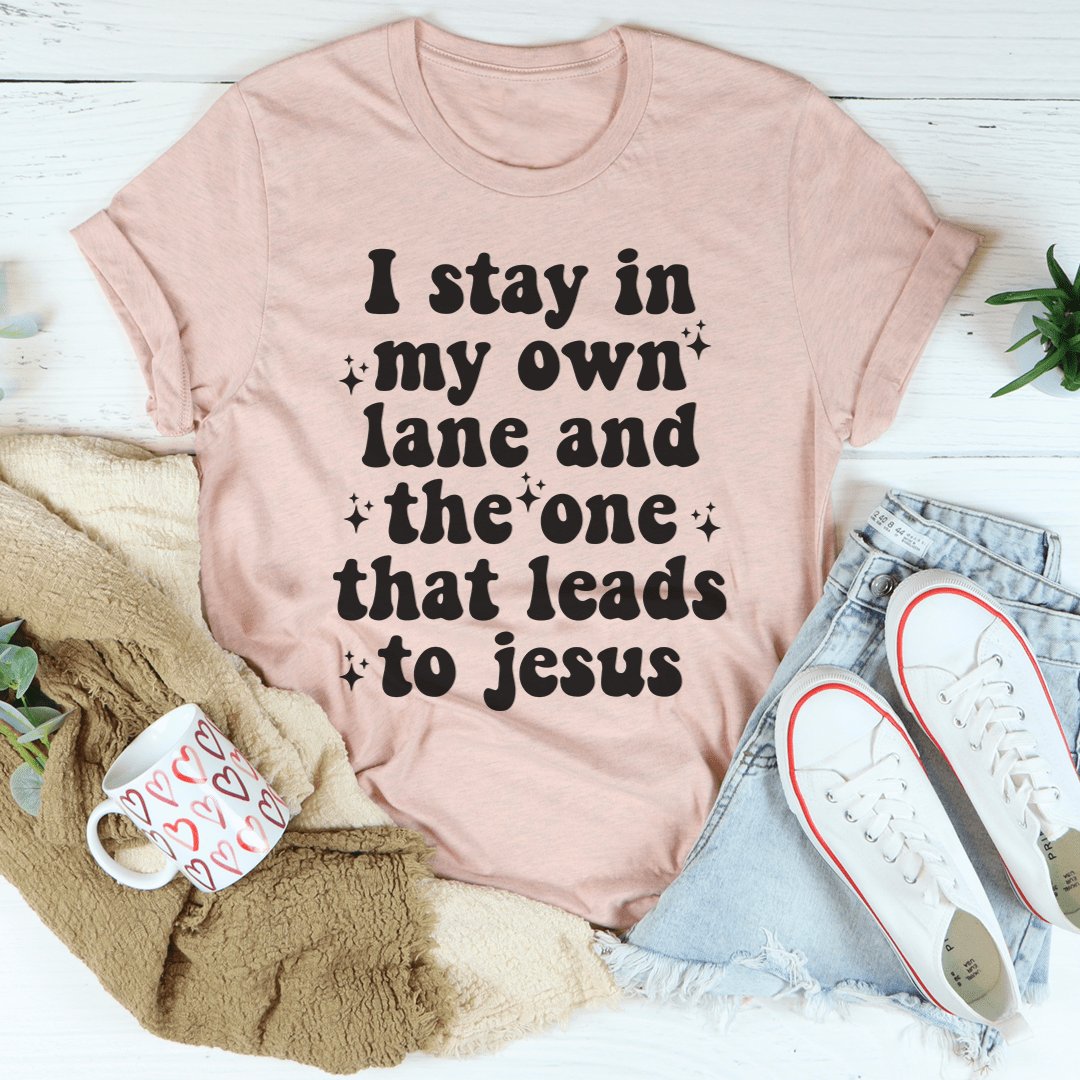 I Stay In My Own Lane T-Shirt-2