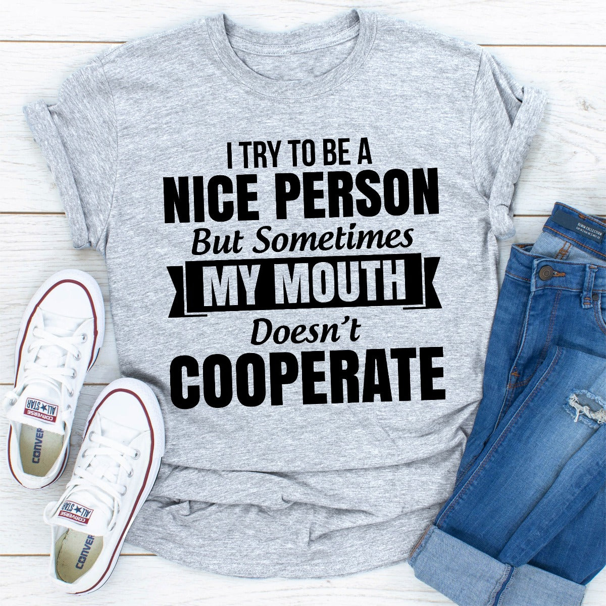I Tried To Be A Nice Person T-Shirt-1