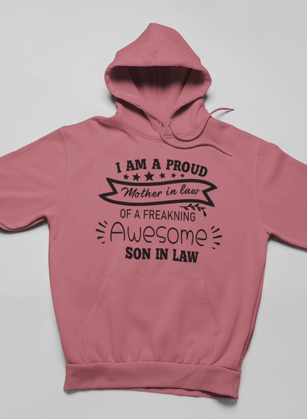 I Am A Proud Mother In Law Hoodie-0