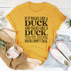 If It Walks Like A Duck And Talks Like A Duck Tee-0