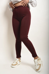 High Waisted Stretch Leggings-3