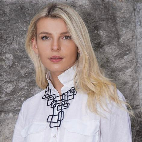 Belinda Statement Rubber Necklace
