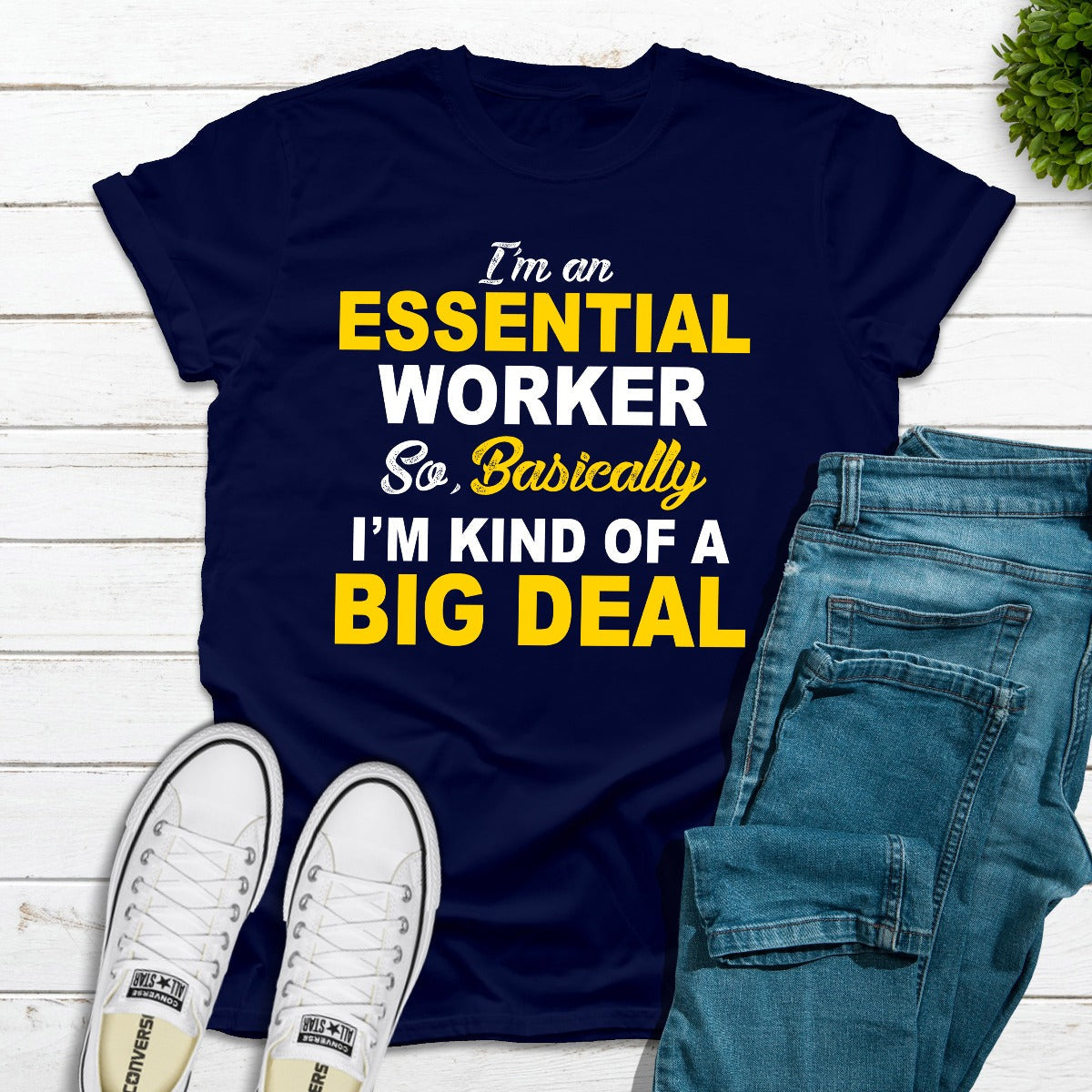 I'm An Essential Worker T-Shirt-8