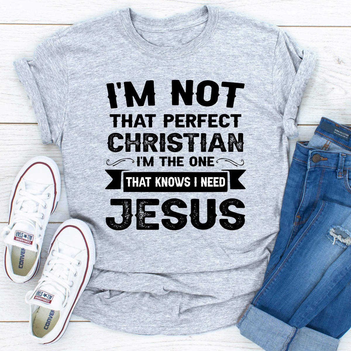 I'm Not That Perfect Christian T-Shirt-14