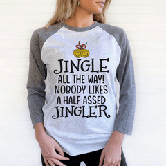 Jingle All The Way Long Sleeve Tee-1